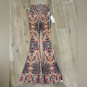 Niyama Sol Super Flare leggings  Inca size Small